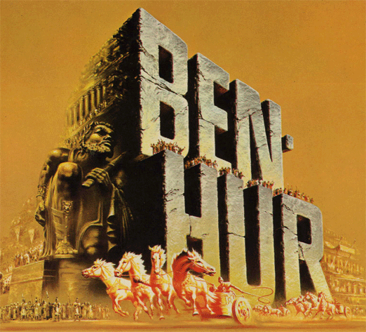 Cover of webmaster's 'Ben Hur' movie promo book